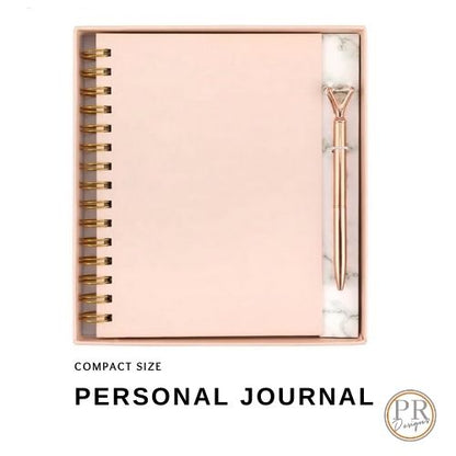 Personal Journal Gift Set - PR Designs, LLC