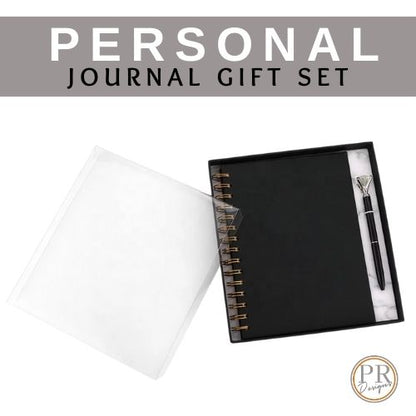 Personal Journal Gift Set - PR Designs, LLC