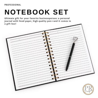 Personal Journal Gift Set - PR Designs, LLC