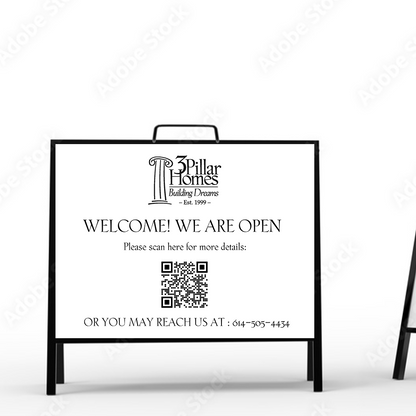 A-Frame Signs / Sandwich Boards - PR Designs, LLC