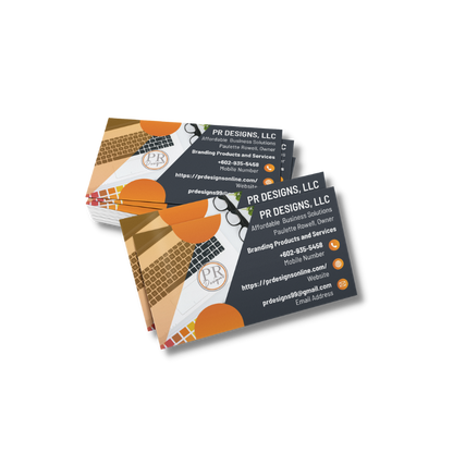 Business Cards - PR Designs, LLC