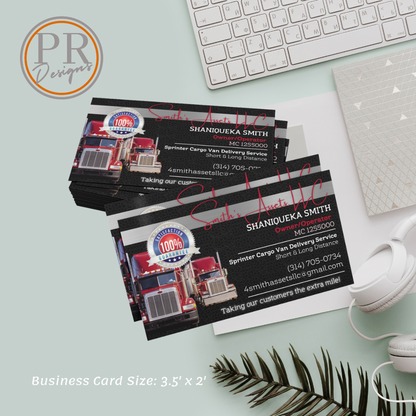 Business Cards - PR Designs, LLC