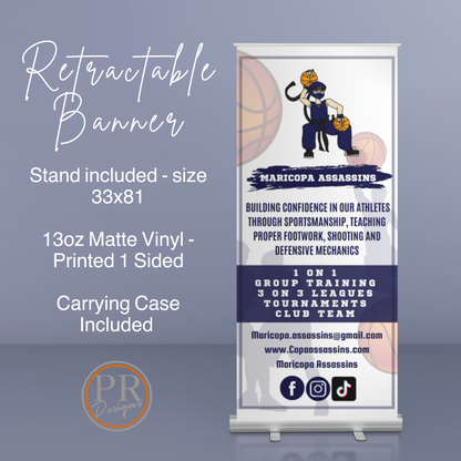 Banner - Retractable - PR Designs, LLC